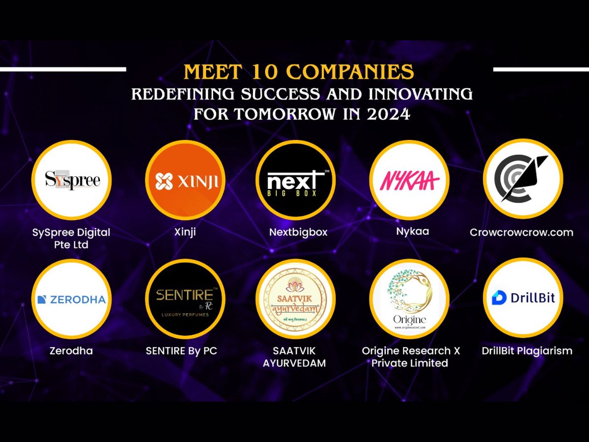 Meet 10 Companies Redefining Success and Innovating for Tomorrow in 2024