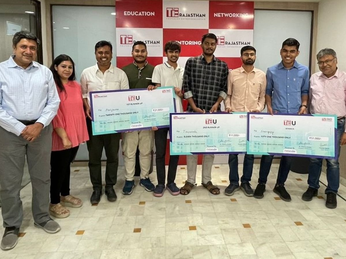 TiE Rajasthan’s TiE U Program Empowers College Startups for Fourth Consecutive Year