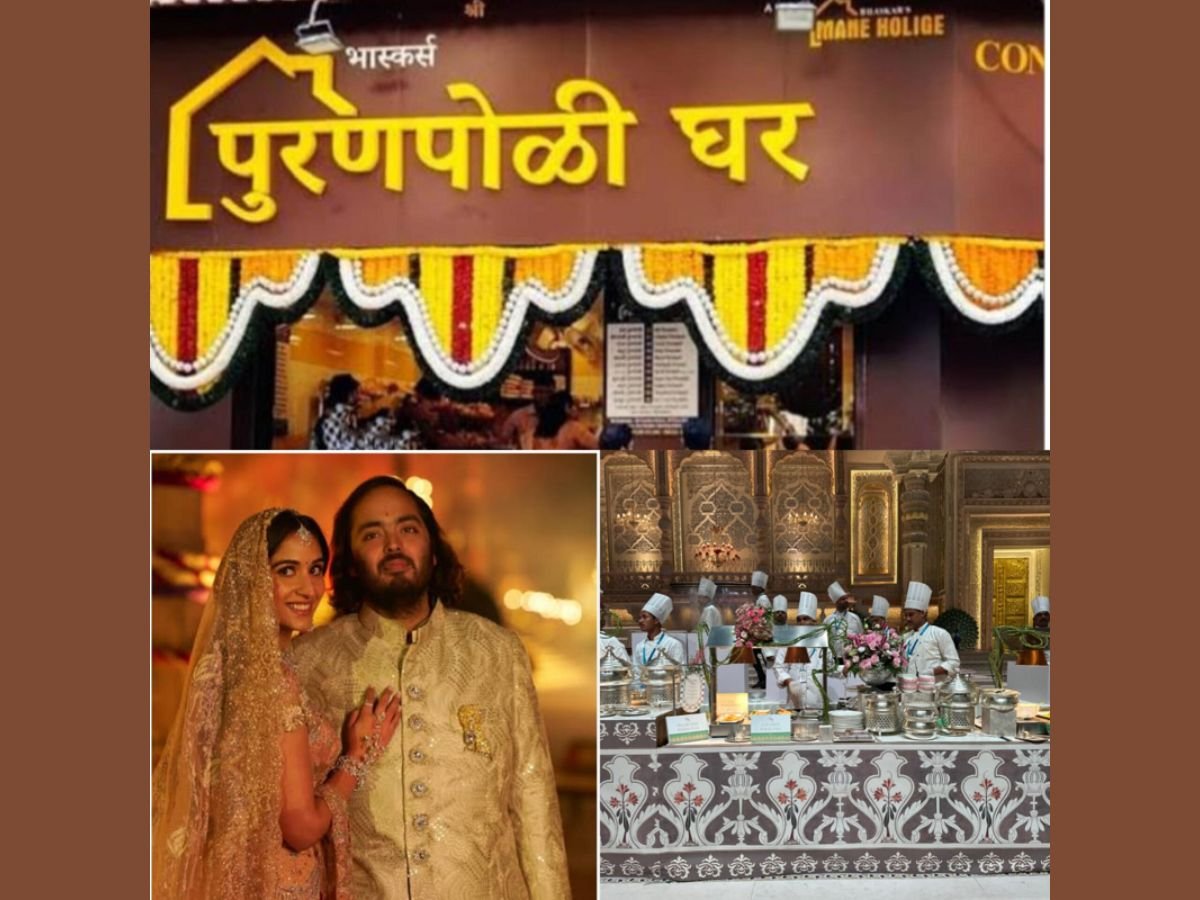 Top Celebrities Enjoy Puranpoli of Bhaskar’s Puranpoli Ghar at Anant Ambani and Radhika Merchant’s Grand Wedding