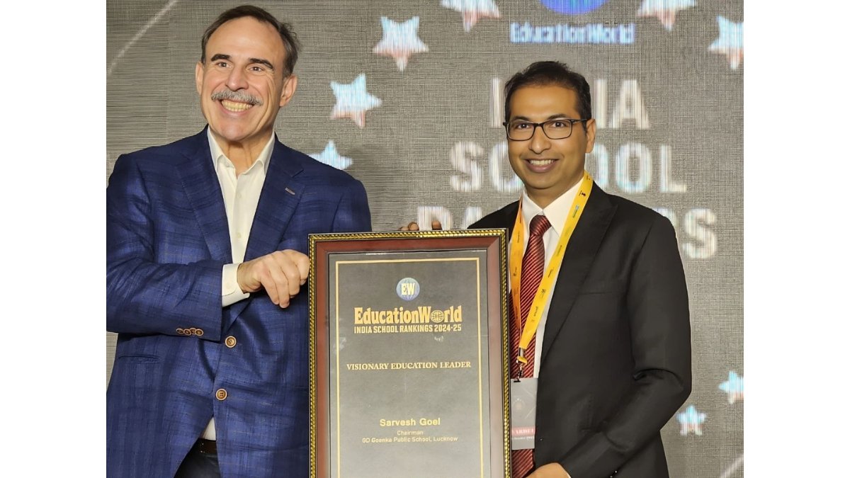 Sarvesh Goel Honored as Visionary Education Leader by Education World