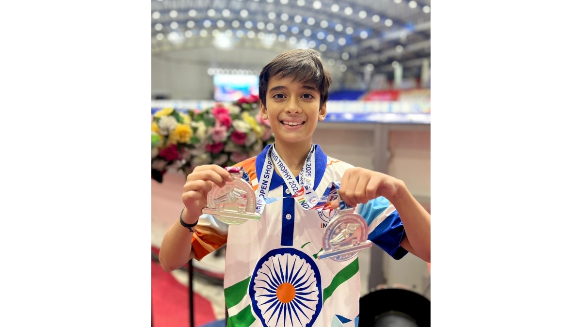 Pune’s Skating Star Vardaan Laddha, 11, Clinches Two Silver Medals for India at Asian Open Short Track Speed Skating Trophy 2025