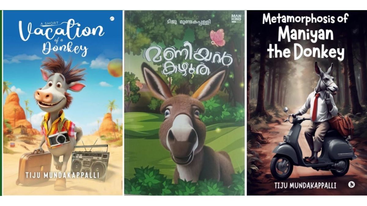 ‘Maniyan the Donkey’ – A character created by Tiju Mundakappalli