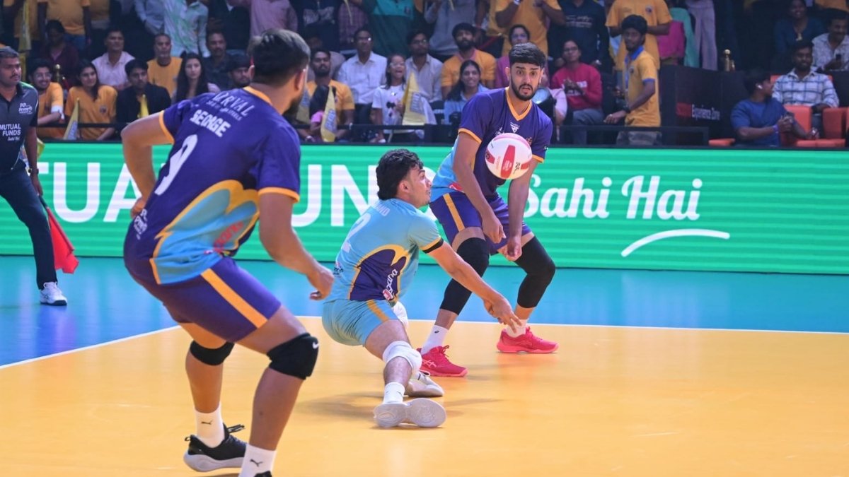 PVL 2025 Season 4 (Match 26) – PVL 2025: Chennai Blitz climb to top four in points table with 3-0 win over Delhi Toofans