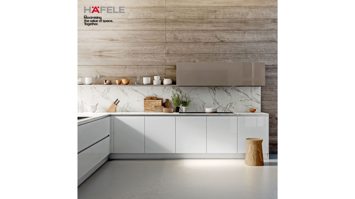 Hafele introduces Profin Gola Profiles for Sleek, Handle-less Kitchen Designs