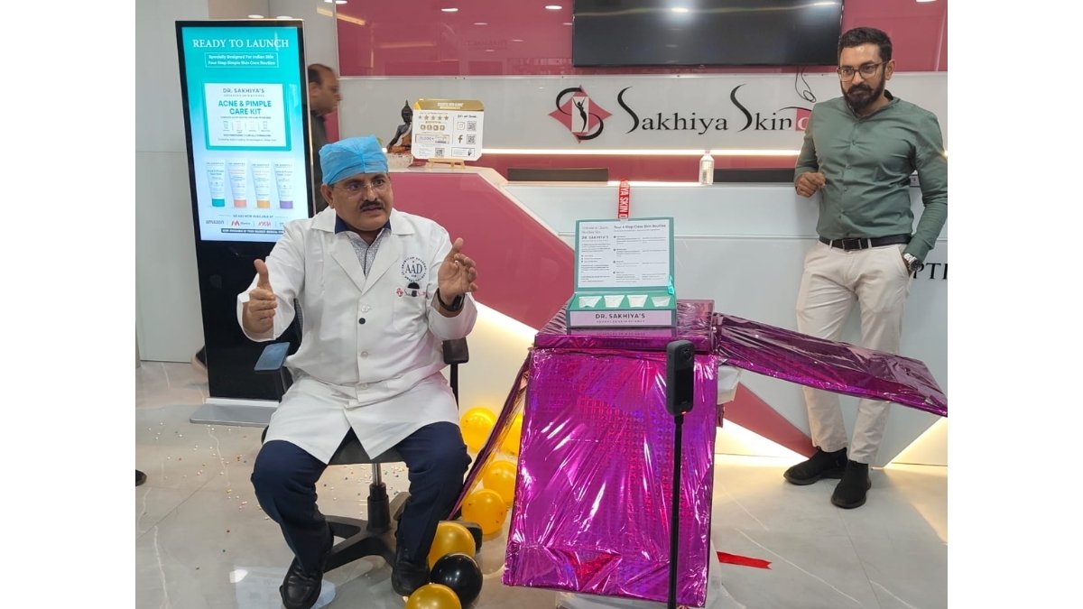 Dr. Jagdish Sakhiya Launches Anti Acne Kit for Oily and Acne Prone Skin