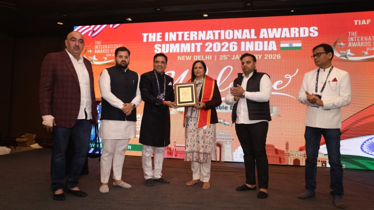 The International Awards Summit 2026 Elevates Global Recognition of Excellence in New Delhi on 25th January 2026, hosted by TIAF Awards™ USA & India.