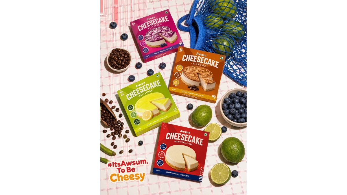 Awsum Launches Its Frozen Dessert Range on Quick Commerce, Bringing Bakery-Grade Cheesecakes and a Molten-Core Lava Cake to India in Minutes