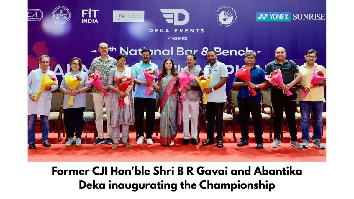 4th National Bar & Bench Badminton Championship, Organised and Sponsored by Deka Events, Concludes in New Delhi; Around 400 Legal Professionals Participate