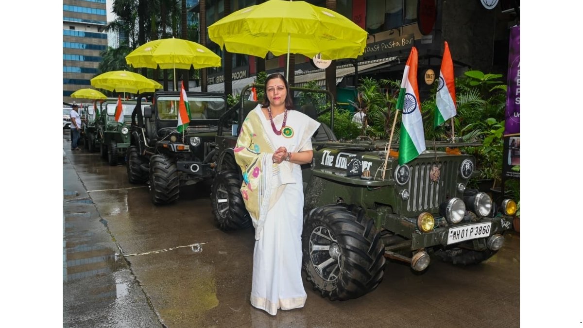Nidarshana Gowani Leads Tiranga Rally, Celebrating the Spirit of Patriotism and Unity