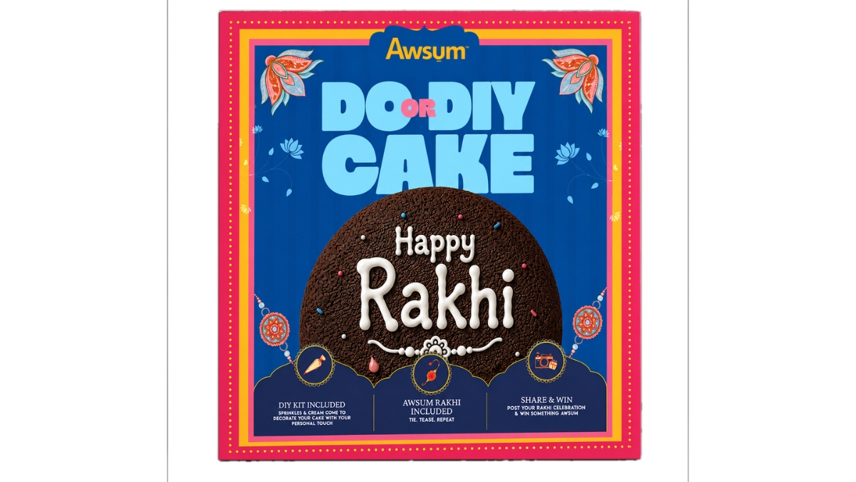 Awsum launches Rakhi Special DO or DIY Cake: Which you decorate, write on—and roast your sibling with