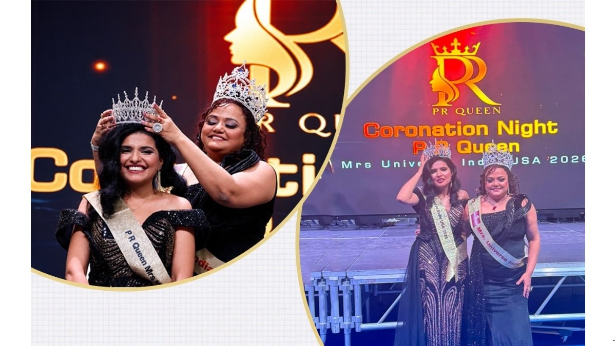 PR QUEEN: Dr. Piyali Roy Crowns Dr. Nidhi Ojha as Mrs. Universe India–USA 2026 to Represent India on the Global Stage