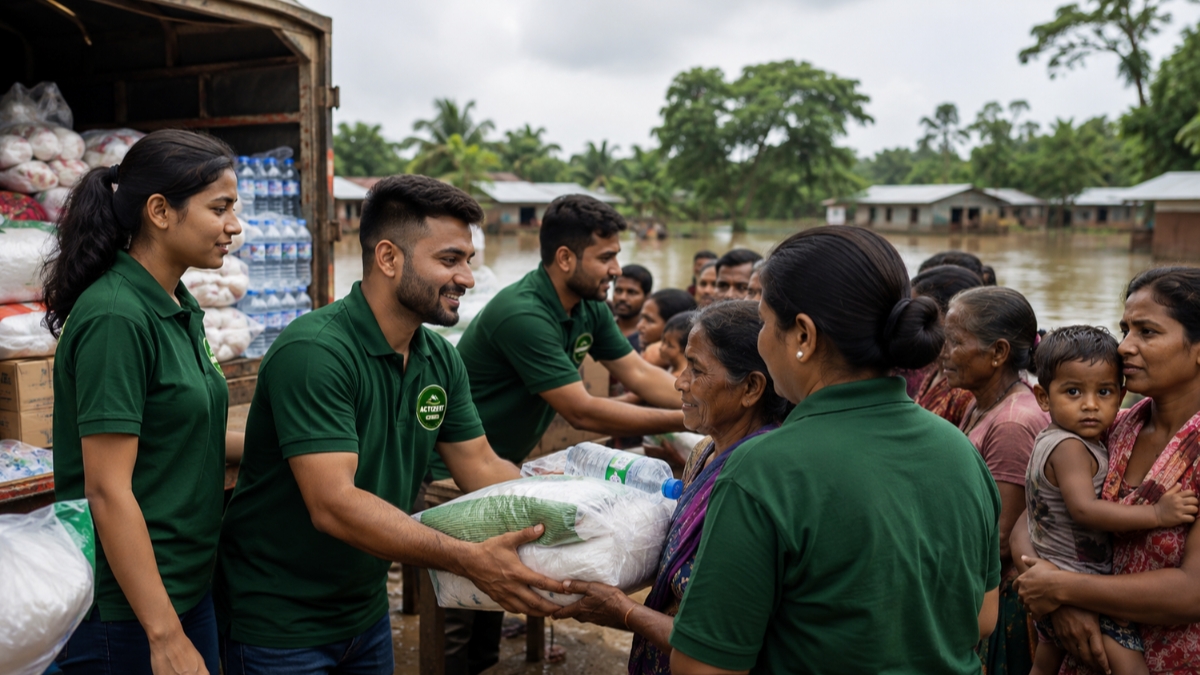 ACTIZEET® Cares Launches Emergency Flood Relief Initiative for Families Affected by the Assam Floods