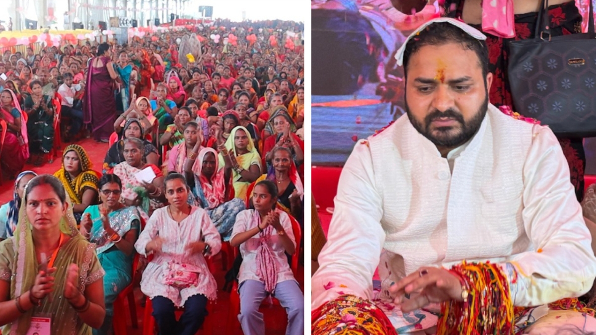 Unnao: Nearly 1 Lakh Women Gather to Tie Rakhi to Pushpendra Pratap Singh in Bhagwantnagar