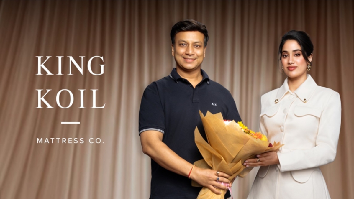 King Koil Names Janhvi Kapoor as New Brand Ambassador, Launches New Global Identity