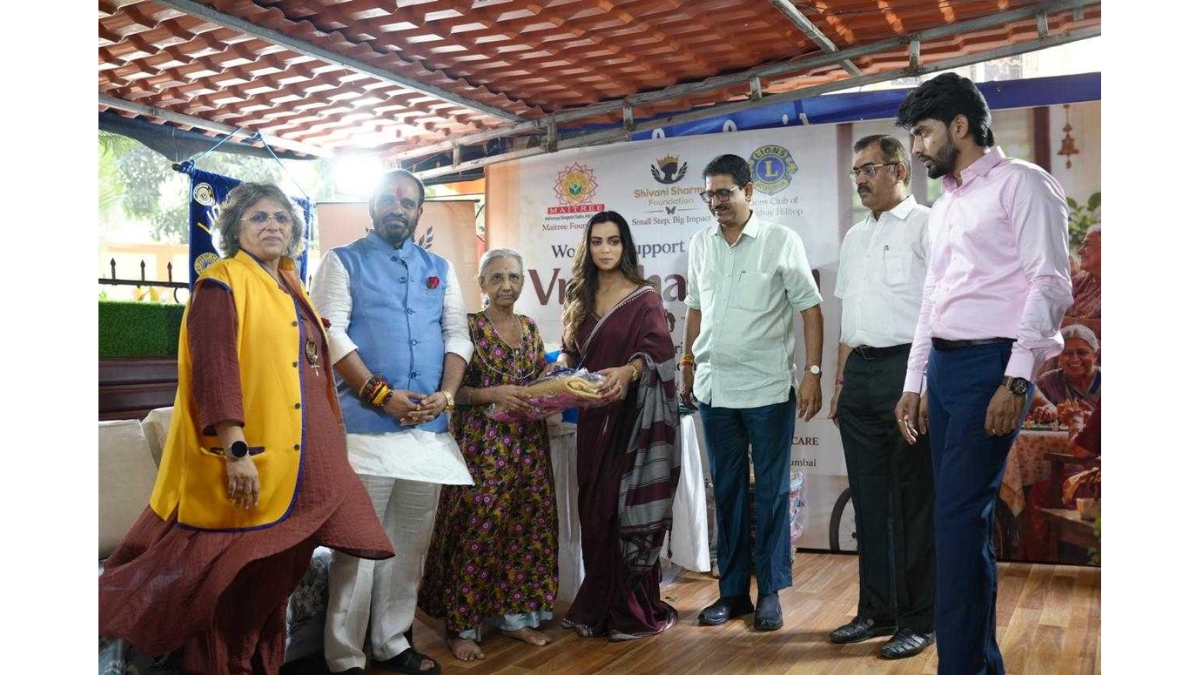 Shivani Sharma Foundation & Lion Club of Bombay Hilltop Bring Smiles to Elderly Women Through a Heartwarming Initiative