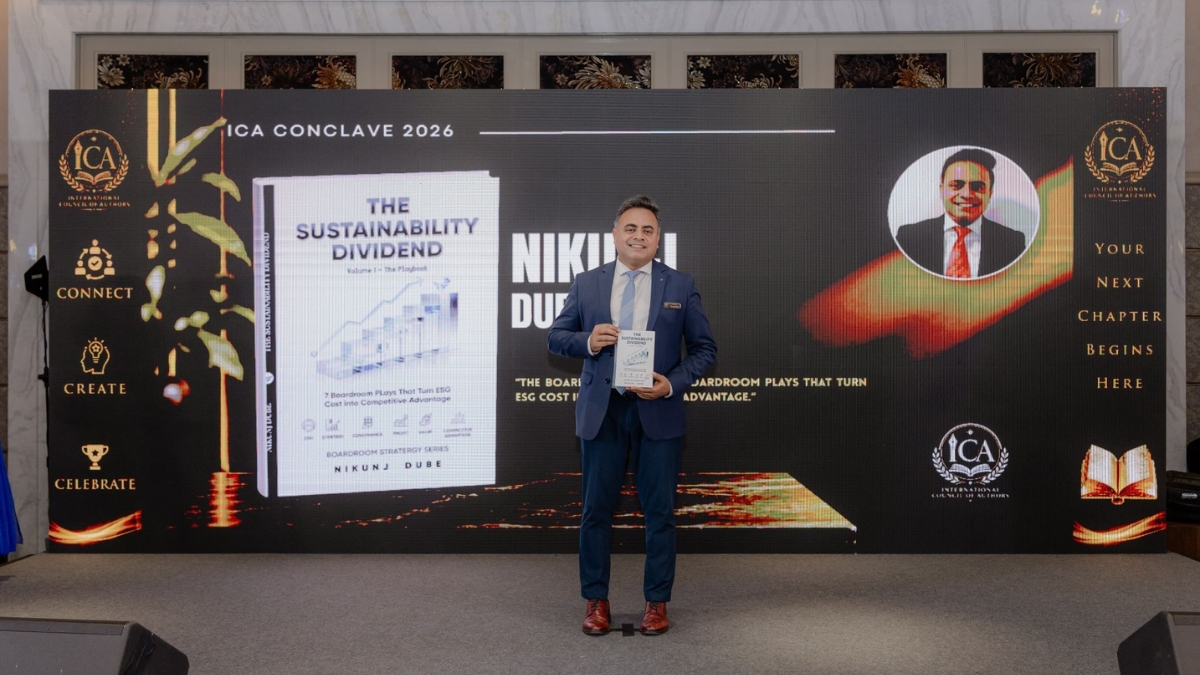 Nikunj Dube Explores the Business Value of Sustainability in Debut Book ‘The Sustainability Dividend’