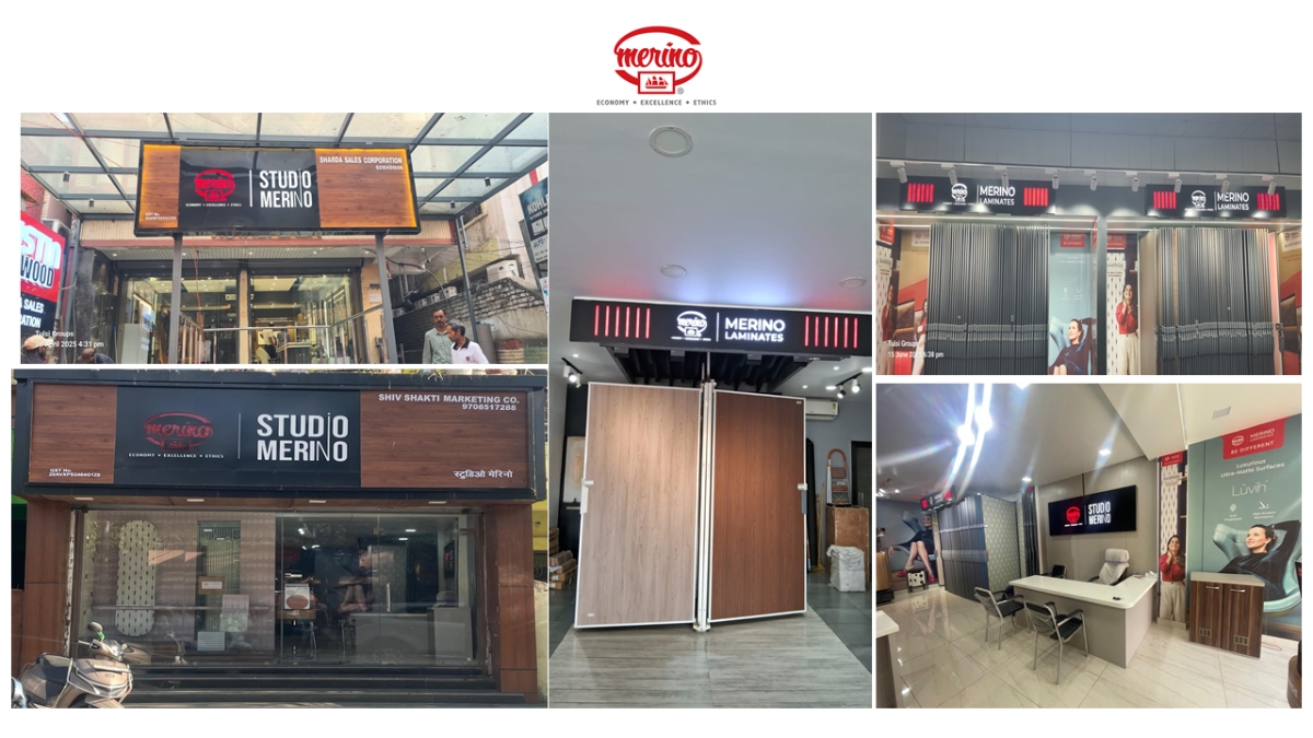Merino Expands Studio Network to 70+ cities with 250 outlet Across India, Bringing Full-Size Laminate Experience Closer to Consumers