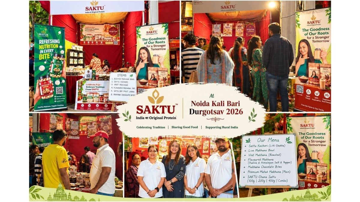 SAKTU Brings Bihar’s Traditional Food Heritage to Noida Kali Bari’s Durgotsav 2026, Championing Rural Livelihoods and Authentic Indian Nutrition