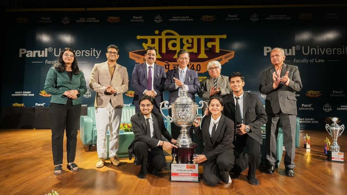 Eminent Jurists and Legal Experts Lead Constitutional Discourse at Parul University’s Law Fest Samvidhaan Pe Charcha 4.0
